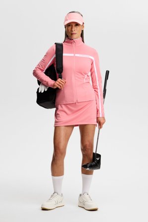 J.Lindeberg - Janice Mid Layer - Golf - Pink - Women - L
