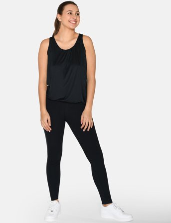 ZEBDIA Women Sports Top - Black - M