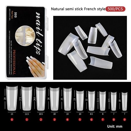 500 st falska naglar falska naglar