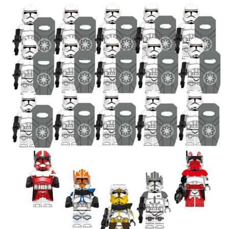 Gutteklær Star Wars-serien Cody Blaine Commander Thorne sammensatte byggeklosser.