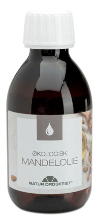 Natur Drogeriet Koldpresset mandelolie Ø 200 ml, Skincare, Kropspleje, Bodylotion