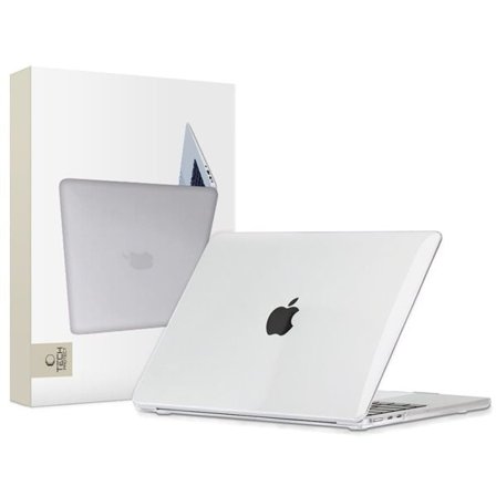 Tech-Protect SmartShell-etui for MacBook Pro 14" M1 / M2 / M3 2021-2023 - Transparent