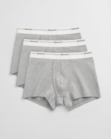 GANT Herren 3er-Pack Boxershorts (XXXL) Hellgrau