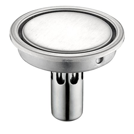 Bruseværelsesgulvafløb Rundt Rustfrit Stål Badeværelsesgulvafløb Værktøj 1stk-sølv