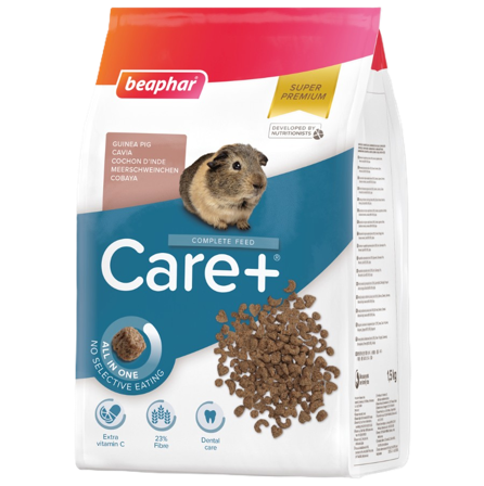 Beaphar - CARE+ Marsvin 1,5kg - Smådyr - Fôr & høy til smådyr - Pellets - ZOO.no