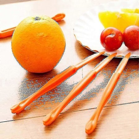 Appelsinskreller Sett Appelsinskreller Enkel Åpning Sitron Sitrus Skrellkutter Grønnsakskjærer Fruktverktøy Kjøkkenutstyr (5 Pakning)