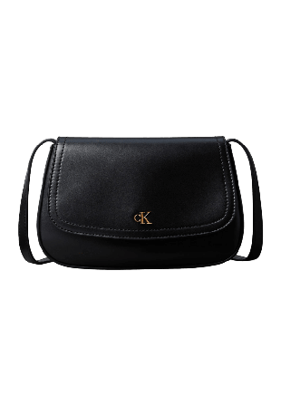 Calvin Klein Monogram Flap Camera Bag Handväskor Dam Svart ONESIZE