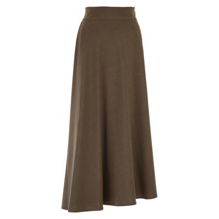 Liviana Conti Midi Skirts Brun, Dame