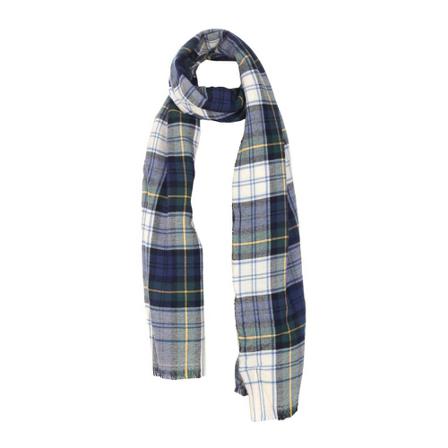 Church's, Winter Scarves Blauw, Heren, Maat:ONE Size,wol