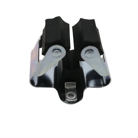 2 stk. kosteskaftholdere, monteringsbrakett for koster, spader og hageverktøy, fjærstålveggbrakett, enkel montering