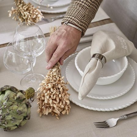 Riviera Maison Elegant Twist Tallerken Ø22cm