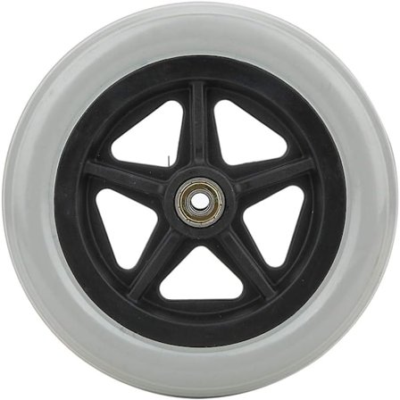 7 tommer manuel kørestol forhjul handicappede reservedele ældre sundhedspleje køretøjer gåstol walker gummihjul