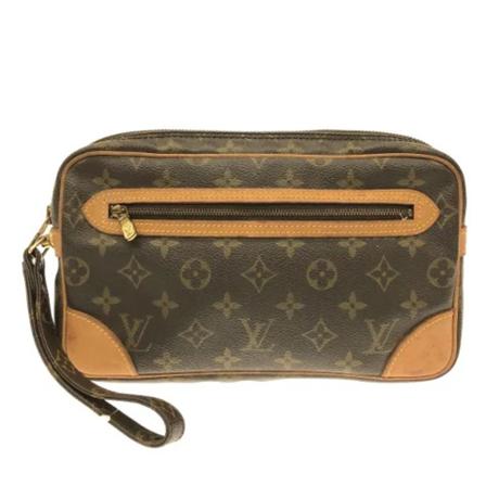 Louis Vuitton Vintage Pre-owned Canvas pouches Brun, Dame Vintage Tasker, Størrelse: ONE Size
