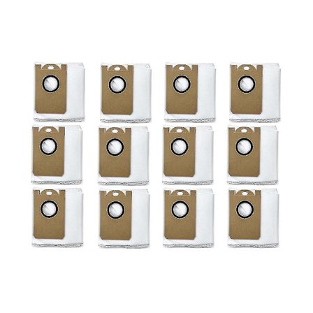 12 st dammsugarpåsar för Q6 Pro / Q5 läckagesäker dammsugarrobot reservdelar ersättningstillbehör [DB]