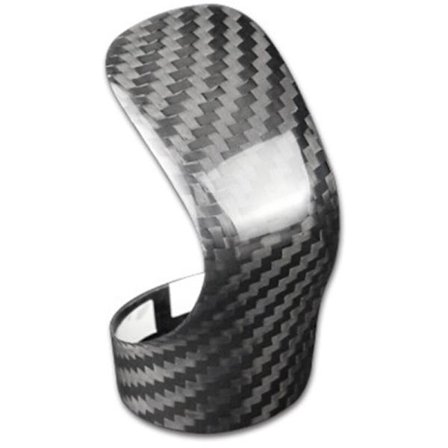 Växelspaksknopp i kolfiber för NX NX200T ES 200 RX 450H IS GS (svart)