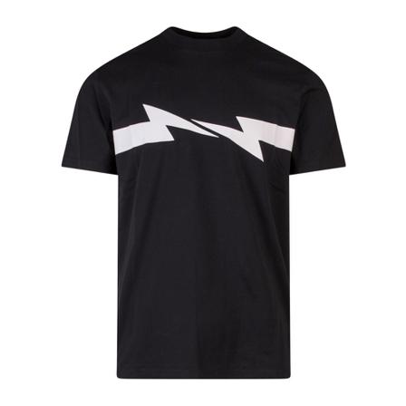 Neil Barrett, T-shirt Zwart, Heren, Maat:S