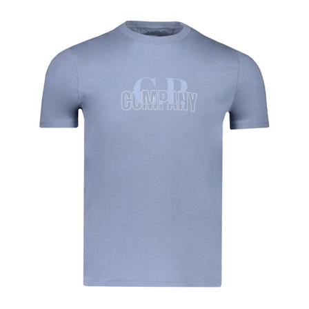 C.p. Company, T-shirt Blauw, Heren, Maat:S,Katoen