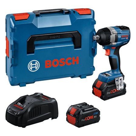 Bosch GDS 18V-750 C Akkuiskuruuvinväännin/-mutterinväännin akkujen ja laturin kanssa, Koneet