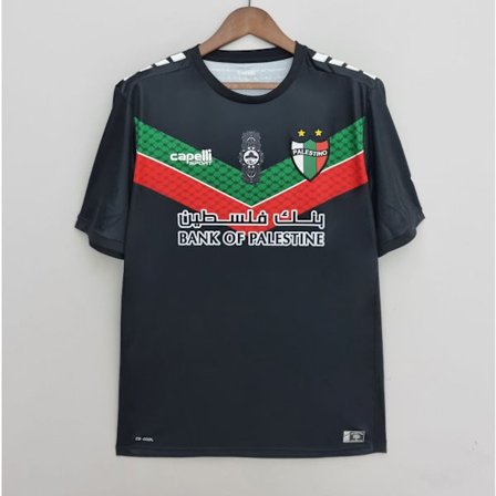 Palæstinas landsholdshjemmebane udebanetrøje 22-23 Special Edition Sort[ZHE]