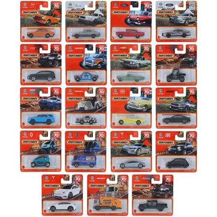 Matchbox Cars - miniatyrbil i samlarvänlig förpackning