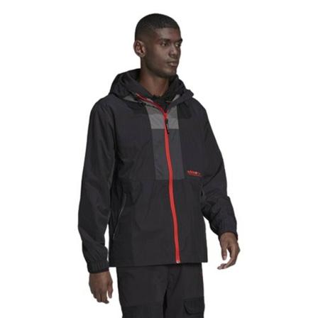 Adidas Originals, Jackets Zwart, Heren, Maat:XS,nylon