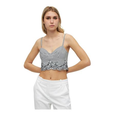 Ermanno Scervino, Sleeveless Tops Zwart, Dames, Maat:S,polyester