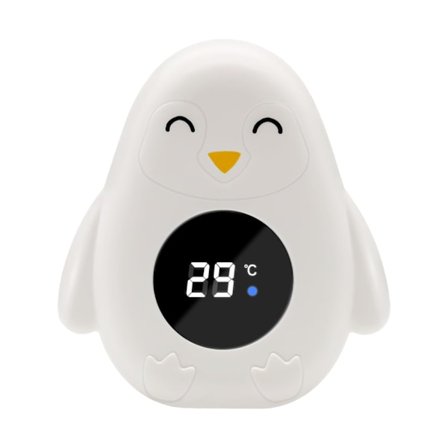Baby Bade Termometer, Digitalt Vandtermometer, med LED Advarselslys Temperatur Alarmfunktion, Egnet til Småbørns Badekar Svømmebassiner