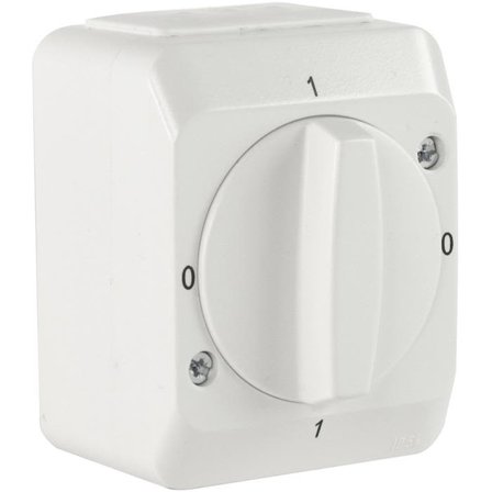 Schneider Electric Aqua Stark Kytkin Koteloitu, kääntömalli, Kytkimet & pistorasiat