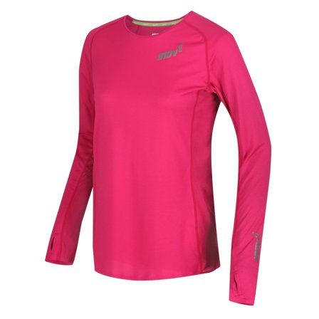 inov-8 Women's Base Elite Long Sleeve Base Layer 2.0 Women long-sleeved training tops Pink 42