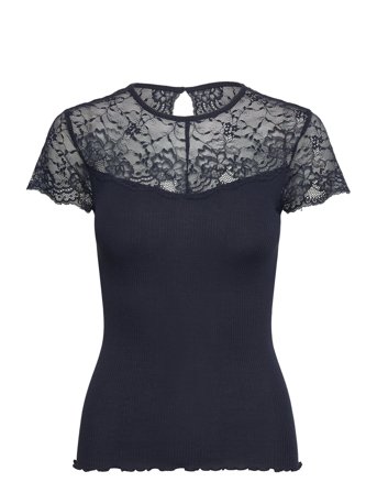 RM By Rosemunde | Rmwbea Lace Heartshape Ss Top | L