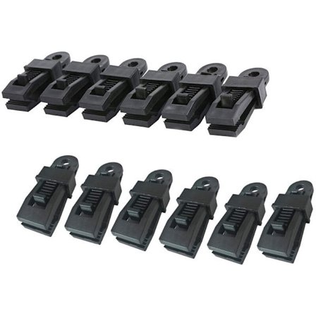 Utendørs presenningsklemme, baldakinklemme, campingklemme, skrudd teltklemme for camping