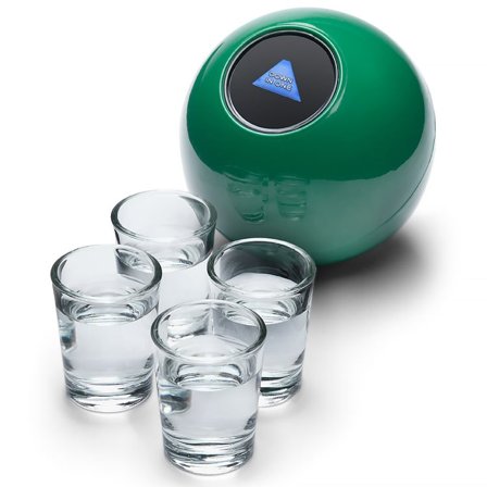 Mystisk 8 Kula Dryckesspel - Vuxen