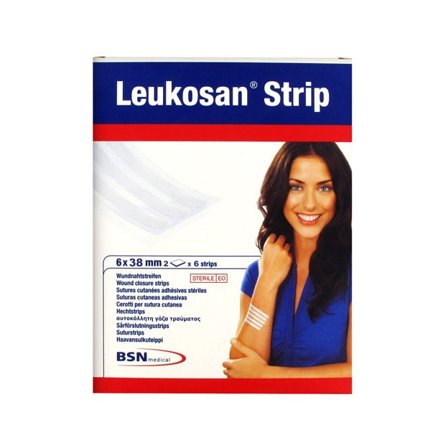 Leukosan Strip 6x38mm 2 Buste Da 6 Cerotti