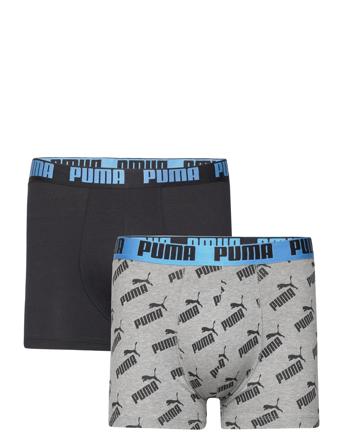 Puma Men Aop Boxer 2P Boksershorts Multi/mønstret PUMA*Betinget Tilbud