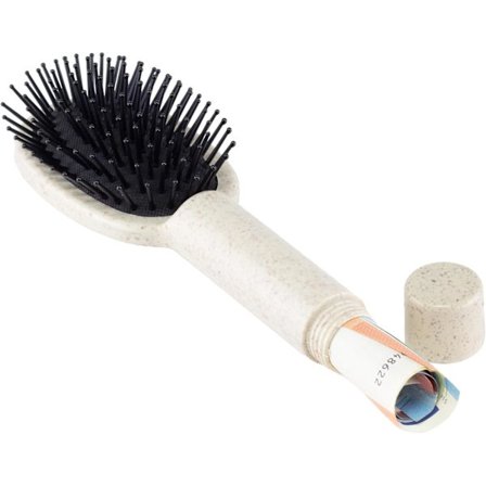 (Beige)Labs Hårbørste med hemmelig rom - Pengeskjul, Nøkkel H