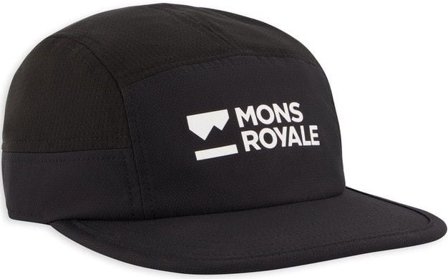 Mons Royale Velocity Trail lippalakki, unisex, musta