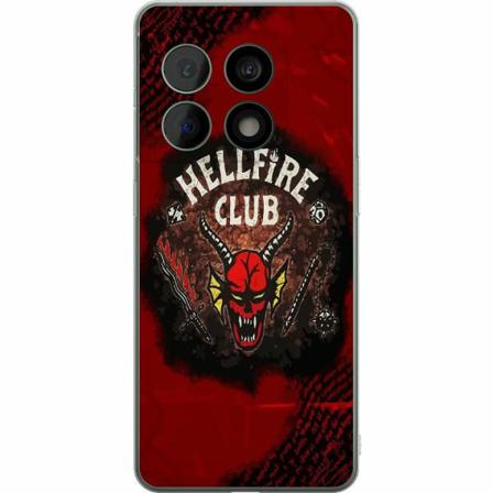 Oneplus 10 Pro Genomskinligt Skal Hellfire Club - Stranger