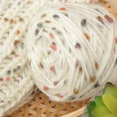 Fargerikt mohairgarn ull bomullsgarn 7 7