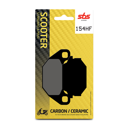 SBS Scooter Keramiska Bromsbelägg - Kymco Super 8 50 2008-2013