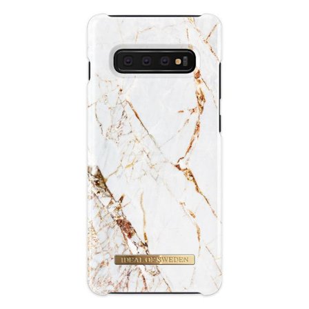 Galaxy S10+ Carrara Gold | Mobilskal iDeal of Sweden