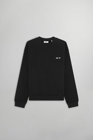 Dagon Sweatshirt Herr Svart Bomull