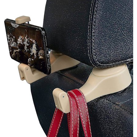 Universal Multifunctional Vehicle Car Back Seat Headrest Mobile Phone Holder Hanger Holder Hook For Bag Purse Cl