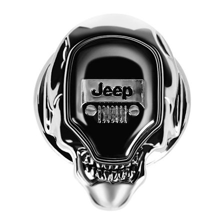 Knapp för start/stopp av bil, knappskydd för start/stopp, reptålig dekoration för bilmotor, kompatibel med Jeep-bildelar