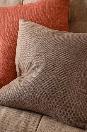 Jotex - Putetrekk 50x50 Cm Gråbeige - WEAVER - Kjøp Pynteputer & trekk hos Jotex