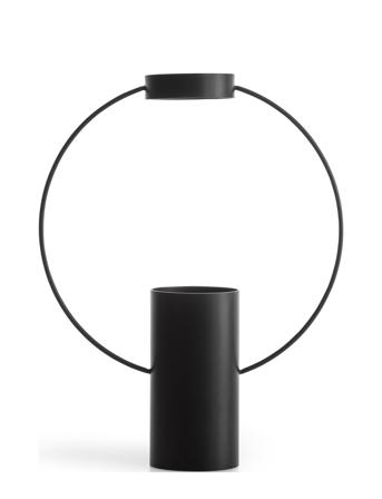 Moon Vase Black Large Home Decoration Vases Svart Sagaform