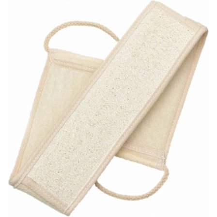 Rygskrubber eksfolierende loofah rygvasker til brusebad badesvamp kropsskrubber rygvaskebælte ryg eksfoliering str