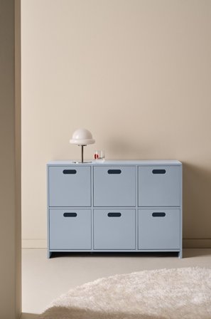 Jotex - Barnekommode Lys blå - MONTI - Kjøp Barneskap & barnehyller hos Jotex