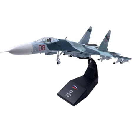 Diecast modell SukhoiSu-27 - ryskt flygplan