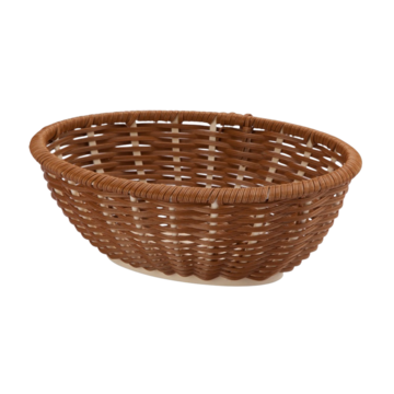 Brødkurv Patina Brun 23x18,5cm