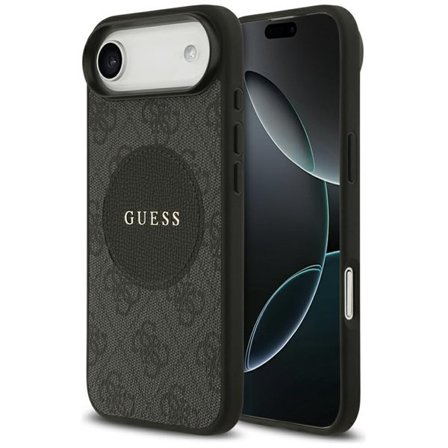 Guess 4G Circle Classic Logo MagSafe-etui til iPhone Air - sort